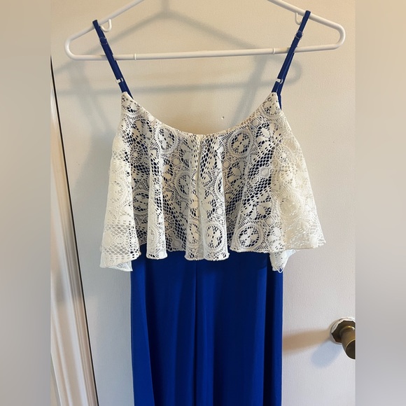 NWT Cobalt Blue Maxi Dress - Picture 4 of 7